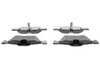 ES#4684412 - 0004208904 - Rear Brake Pad Set - does not include brake wear sensors - Vaico - Mercedes Benz