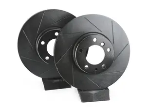 Front V5 Slotted Brake Rotors - Set (324x30)