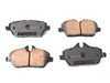 ES#2015168 - EUR1308 - Front Euro Ceramic Brake Pad Set EUR1308 - Restore the stopping power in your MINI - With Shims - Akebono - MINI