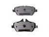 ES#2015168 - EUR1308 - Front Euro Ceramic Brake Pad Set EUR1308 - Restore the stopping power in your MINI - With Shims - Akebono - MINI