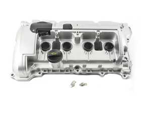 ES#4623850 - 11127646554S - Upgraded Aluminum Valve Cover Kit - Silver N12 N16 - Keep your MINI engine looking new : part of the PCV system / Cylinder Head Cover - Bremmen Parts - MINI