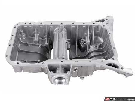 ES#4684385 - 2760105112 - Engine Oil Pan - Aluminum  - Includes New Drain Plug - Vaico - Mercedes Benz