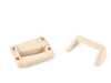 ES#2111405 - 7P6857763A95T - Seat Belt Guide - Cornsilk Beige - Genuine Volkswagen Audi - Volkswagen