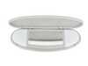 ES#4669446 - 51167339377 - Sun Visor / Mirror Illumination Section Only Hellu Gray (HellGrau) Light Gray - Priced Each  - Replace your broken or missing visor mirror section - Bremmen Parts - MINI