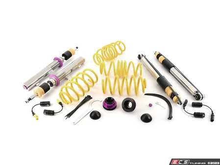 ES#2795118 - 3521000T - KW V3 Series Coilover Kit - Double Adjustable Dampening - The ultimate in coilover technology featuring double adjustable dampening - KW Suspension - Audi