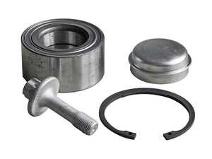 ES#4684324 - 2469810006kit - Wheel Bearing Kit - Priced Each  - Front Axle Left & Right, includes bearing, dust cap, snap ring & axle bolt - Vaico - Mercedes Benz