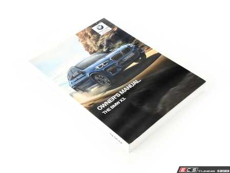 ES#4179012 - 01402989843 - Owner's Manual G01 - Genuine BMW - BMW