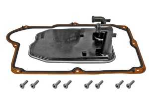 ES#2883666 - 2463772400kit - Mercedes 724.0 Transmission Pan Filter & Gasket  - Featuring VAICO transmission pan gasket, filter, and pan secure hardware - Vaico - Mercedes Benz