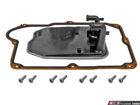 ES#2883666 - 2463772400kit - Mercedes 724.0 Transmission Pan Filter & Gasket  - Featuring VAICO transmission pan gasket, filter, and pan secure hardware - Vaico - Mercedes Benz