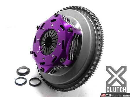 ES#4689928 - XKBM18531-2E - 7.25" Twin Disc Clutch and Flywheel Kit - Solid Ceramic Discs - The XClutch twin solid disc 7  1/4" offers a lightweight design for improved throttle response combined with high torque capacity, making it ideal for racing applications. Rated for 900 ft-lbs! - XClutch - BMW