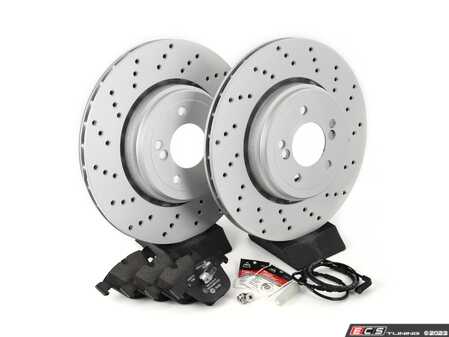 ES#4685634 - 34212283803 - Build Your Own Rear Brake Service Kit - Features ECS V5 Performance rotors, your choice of pads, and everything you need for a smooth install! - Assembled By ECS - BMW