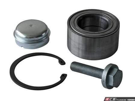 ES#4684250 - 2203300051 - Front Wheel Bearing Kit - Priced Each  - Front Axle Left & Right, includes Wheel Bearing, Axle bolt, Snap Ring, and Dust cap - Vaico - Mercedes Benz