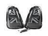 ES#4608257 - BM11-R5607-SM-A - MINI Cooper Union Jack LED Smoked Lens/Black/Red Led Taillights R56 R57 R58 R59  - Upgrade to Union Jack design tail lights for your MINI F56 style Union Jack but for the R56-R59 Platform - ZiZa - MINI