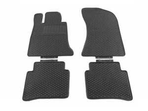 ES#4684236 - 2126806202 - All Weather Floor Mat Set - Black - Featuring VAICO Front & Rear Rubber Floor Mats - Vaico - Mercedes Benz