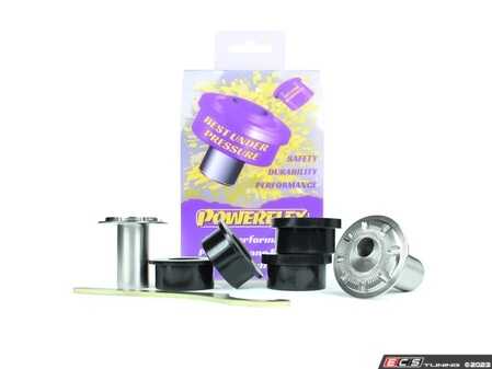 ES#4690060 - PFF3-501G - Front Control Arm Front Bushing Camber Adjustable - CNC machined Stainless Steel sleeve with an offset bore that can be rotated - Powerflex Black Series - Audi Volkswagen