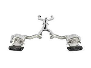 ES#4690065 - mtp-me/t/2h/1sKT - Akrapovic W205 C63 AMG Evolution Line Titanium Cat Back Exhaust With Valve Actuator & Sound Kit  - Featuring Titanium Cat Back Exhaust with Carbon Fiber Exhaust Tips, Valve Actuator Kit, and Sound Kit - Akrapovic - Mercedes Benz