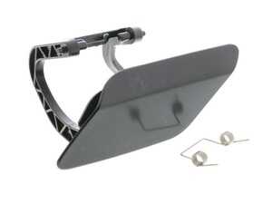 ES#4684239 - 2128600108 - Front Bumper Headlight Washer Cover - Left - Colorless - Ready for paint - Vaico - Mercedes Benz