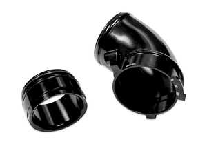 ES#4690140 - 034-108-5035 - 034Motorsport Turbo Inlet Pipe - MK8 GTI & 8Y A3 EA888 Gen4 - Maximizes flow for stock turbochargers or future upgraded turbochargers thanks to a removable adapter - 034Motorsport - Audi Volkswagen