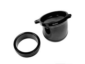 ES#4690141 - 034-108-5039 - 034Motorsport Turbo Inlet Pipe - MK8 Golf R & 8Y S3 EA888 Gen4 - Maximizes flow for stock turbochargers or future upgraded turbochargers thanks to a removable adapter - 034Motorsport - Audi Volkswagen