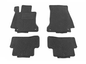 ES#4684173 - 2056807508Kit - All Weather Floor Mat Set - Black - Featuring VAICO Front & Rear Rubber Floor Mats - Vaico - Mercedes Benz