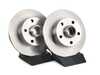 ES#4668397 - 357615601B-P - Rear V5 Plain (Uncoated) Brake Rotors - Set (226x10) - Precision manufactured rotors - ECS - Volkswagen