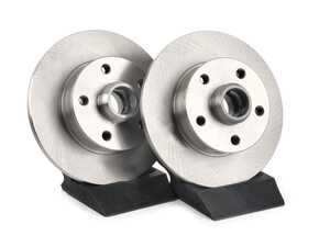 ES#4668397 - 357615601B-P - Rear V5 Plain (Uncoated) Brake Rotors - Set (226x10) - Precision manufactured rotors - ECS - Volkswagen