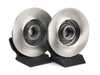 ES#4668397 - 357615601B-P - Rear V5 Plain (Uncoated) Brake Rotors - Set (226x10) - Precision manufactured rotors - ECS - Volkswagen