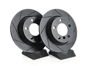 Rear V5 Slotted Brake Rotors - Set (280x10)