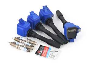 ES#4690829 - 121386433600KT7 - High Performance Ignition Service Kit - Includes Turner Motorsport Performance coils, Brisk 1 stage colder plugs, and dielectric grease. Set of four. - Assembled By ECS - MINI