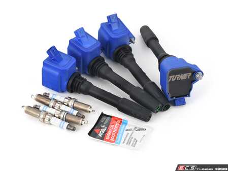 ES#4690827 - 121386433600KT6 - Ignition Service Kit - Includes Turner Motorsport performance coils, plugs, and dielectric grease. Set of four. - Assembled By ECS - MINI
