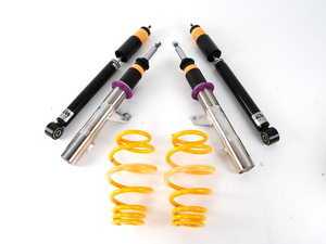 ES#2102353 - 15281031 - KW V2 Series Coilover Kit - Adjustable Dampening - Variant 2 coilovers offer sport handling with adjustable rebound dampening - KW Suspension - Audi Volkswagen
