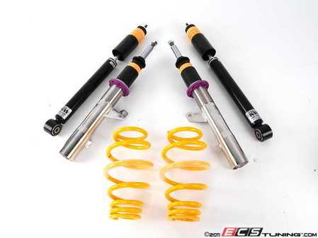 ES#2102353 - 15281031 - KW V2 Series Coilover Kit - Adjustable Dampening - Variant 2 coilovers offer sport handling with adjustable rebound dampening - KW Suspension - Audi Volkswagen