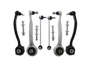 ES#4326463 - 223103288 - Heavy Duty Front Control Arm Kit - Featuring Meyle HD Upper Control Arms, Lower Control Arms, Sway Bar Links, and Control Arm Bolt Kits - Meyle HD - Mercedes Benz