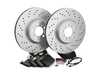ES#4685652 - 34112284809 - Build Your Own Front Brake Service Kit - Features ECS V5 Performance rotors, your choice of pads, and everything you need for a smooth install! - Assembled By ECS - BMW