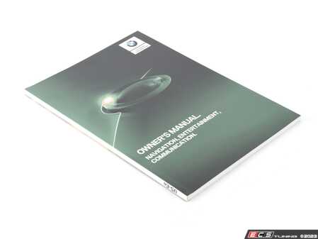 ES#4177198 - 01402628665 - Owner's Handbook - Nav & Infotainment - Genuine BMW - BMW