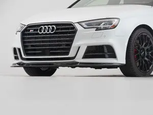 Audi 8V.5 (Facelift) 2017+ S3 / A3 S-Line Front Lip Spoiler - Gloss Black