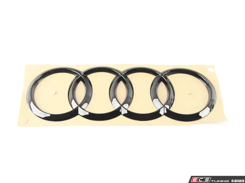 Genuine Volkswagen Audi - 8W0071802 - Rear Audi Rings Emblem