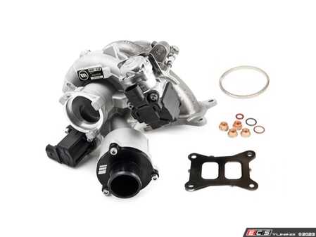ES#4001882 - HVA-241-OEM - IS38 OEM+ Turbocharger Upgrade With Installation Kit - Includes Wastegate Actuator & Diverter Valve - Designed for Reliability, Engineered to Perform. This turbo is featured on our MK7 GTI Rallywagen 2.0 and is compatible with all brands of IS38 tuning! - HPA Motorsports - Audi Volkswagen