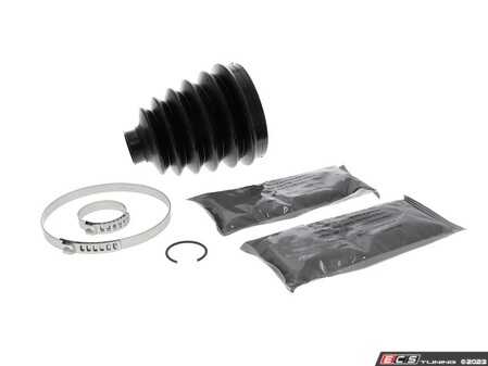 ES#4684020 - 1663300085 - Front Outer Cv Joint Boot Kit - Priced Each - Front Axle Boot Kit, includes boot, clamps, snap ring, and boot grease - Vaico - Mercedes Benz