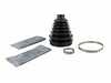 ES#4684026 - 1663300285 - Front Outer Cv Joint Boot Kit - Priced Each - Front Axle Left & Right, includes boot, clamps, snap ring, and boot grease - Vaico - Mercedes Benz