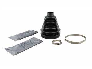 ES#4684026 - 1663300285 - Front Outer Cv Joint Boot Kit - Priced Each - Front Axle Left & Right, includes boot, clamps, snap ring, and boot grease - Vaico - Mercedes Benz