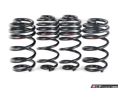 ES#4620230 - 047330LA01 - B8/B8.5 A4/S4 Lowering Spring Set - Dramatically improve looks and handling with and average lowering up to 1.6" front and rear. - ECS - Audi