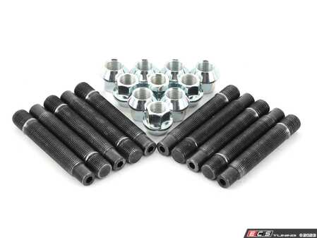 ES#2842203 - PRF90CH5KT1 - Wheel Stud Conversion Kit - half Set - Make wheel changes faster and easier, enough to convert one axle - ECS - BMW