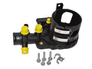 ES#4690505 - 6512006000  - Engine Coolant Outlet Flange - Includes new hardware - Hamburg Tech - Mercedes Benz