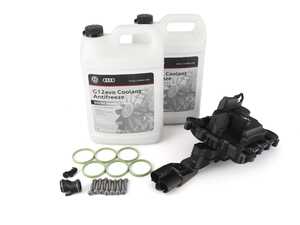 ES#4487413 - 06E103547AC1KT - Ultimate Pressure Control Valve (PCV) Kit - Comprehensive kit includes everything to refresh your PCV system plus ECS coolant bleeder screw set. - Assembled By ECS - Audi