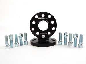 ES#8823 - 30255571ECSWBK -  ECS Wheel Spacer And Bolt Kit - 15mm With Ball Seat Bolts - Comes with everything you need to install spacers on two wheels - ECS - Audi Volkswagen
