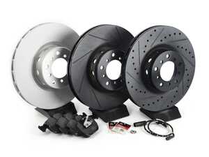 ES#4685662 - 34112229527 - Build Your Own Front Brake Service Kit - Features ECS V5 Performance rotors, your choice of pads, and everything you need for a smooth install! - Assembled By ECS - BMW