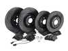 ES#3537605 - 025997ECS0545KT - Performance Front & Rear Brake Service Kit - Featuring ECS V5 Slotted rotors and ECS EP24 Enthusiast Performance pads - Assembled By ECS - Audi
