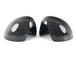 JCW Style Carbon Fiber Mirror Cap Clip In Covers - Set F55 F54 F56 F57 F60 -2019
