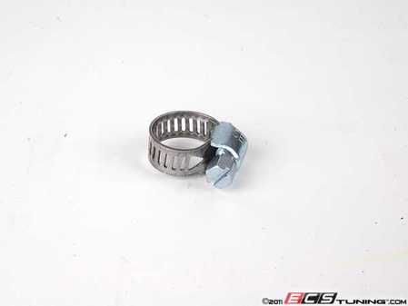 ES#1516613 - N0245281 - Metal Hose Clamp - Priced Each - 8-12mm hose clamp - Used for fuel/EVAP lines - Genuine Porsche - Porsche